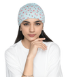 Beautifull Bamboo Viscose Printed Cap With Rouched Band For Women (HS 119Printed)