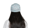 Beautifull Bamboo Viscose Printed Cap With Rouched Band For Women (HS 119Printed)