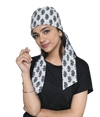 The Headscarves Beautiful Printed Cotton Headwrap With Long Tails For Chemo Women