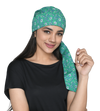 The Headscarves Beautiful Printed Cotton Headwrap With Long Tails For Chemo Women