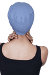 Bamboo Viscose Women Both Side Pleats Sleep Cap For Chemo Hair Loss
