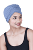 Bamboo Viscose Women Both Side Pleats Sleep Cap For Chemo Hair Loss
