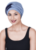 Beautiful Bamboo Viscose Solid Cap With Twisted Double Layered Band
