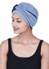Beautiful Bamboo Viscose Solid Cap With Twisted Double Layered Band
