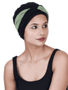 Beautiful Bamboo Viscose Solid Cap With Twisted Double Layered Band