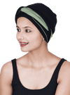 Beautiful Bamboo Viscose Solid Cap With Twisted Double Layered Band