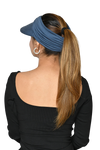 Bamboo Viscose Sports Sun Visor Headband For Women's