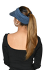 Bamboo Viscose Sports Sun Visor Headband For Women's