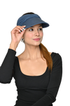 Bamboo Viscose Sports Sun Visor Headband For Women's