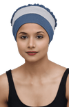 The Headscarves Bamboo Viscose Women Sleep Cap For Chemo Hair Loss Headwear(SS285 _Multicolor)