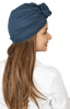 Beautiful Solid Front Rose Beanies Cap For Women's Girls