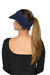 Bamboo Viscose Sports Sun Visor Headband For Women's