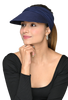 Bamboo Viscose Sports Sun Visor Headband For Women's