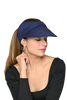 Bamboo Viscose Sports Sun Visor Headband For Women's