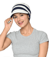 Bamboo Chemo Caps Newsboy Hats for Women Cancer Headwear, Reversible Cap