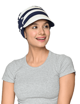 Bamboo Chemo Caps Newsboy Hats for Women Cancer Headwear, Reversible Cap