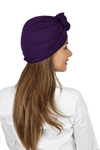 Beautiful Solid Front Rose Beanies Cap For Women's Girls
