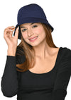 Bamboo Viscose Nadora Bucket Hat  with 2 Printed Headbands for Women