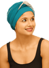 Beautiful Bamboo Viscose Solid Cap With Twisted Double Layered Band