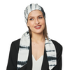 Beautiful Cotton Printed Long Tail Headwrap For Women's Blue