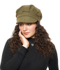 The Headscarves Woolen Fashionable Visor Cap for Women's Headwear