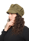 The Headscarves Woolen Fashionable Visor Cap for Women's Headwear
