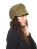The Headscarves Woolen Fashionable Visor Cap for Women's Headwear