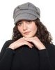 The Headscarves Woolen Fashionable Visor Cap for Women's Headwear