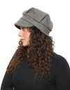 The Headscarves Woolen Fashionable Visor Cap for Women's Headwear