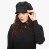 The Headscarves Woolen Fashionable Visor Cap for Women's Headwear