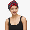 Beautifull  Bamboo Viscose Beanies Cap With Printed Front Rose Flower Band