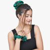 Hair Accessories Silk Satin Scrunchies Combo of 3 Scrunchies , Hair Ties Gifts For Women , Girls , Ladies Free Size