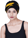 Beautiful Bamboo Viscose Solid Cap With Twisted Double Layered Band
