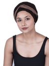 Beautiful Bamboo Viscose Solid Cap With Twisted Double Layered Band