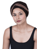 Beautiful Bamboo Viscose Solid Cap With Twisted Double Layered Band