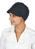 The Headscarves Cotton Linen Women Visor Cap for Chemo Hair Loss Head Wear(SS260 Multicolor)