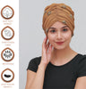 Stylish Diamond Embroidered Bamboo viscose Headwrap Turban