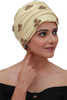 Bamboo Viscose Embroidered Headwear For Women