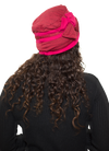 Fleece Spandex One Side Flower Patch Headwear For Women
