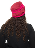 Fleece Spandex One Side Flower Patch Headwear For Women