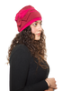 Fleece Spandex One Side Flower Patch Headwear For Women