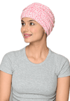Trendy Printed Bamboo Viscose Headwrap With Gathered Band