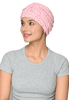 Trendy Printed Bamboo Viscose Headwrap With Gathered Band