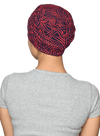 Trendy Printed Bamboo Viscose Headwrap With Gathered Band