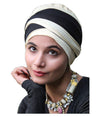 The designer modern Turban for women online Chemo caps in India ( 2 Piece Set )